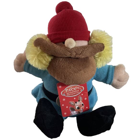 Dan Dee Yukon Cornelius Rudolph Plush 10 in Stuffed Toy Earmuffs w/ Tag CVS - Picture 1 of 13